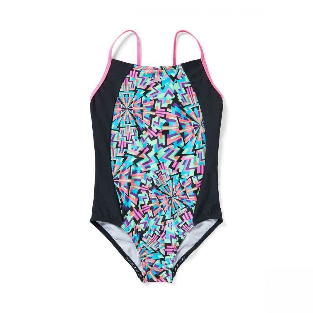 SPEEDO Girls One Piece Swimsuit - Colorblock
